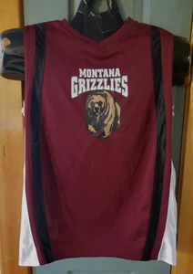 UNIVERSITY OF MONTANA JERSEY BASKETBALL PRO EDGE SIZE YOUTH 16-18 MINT GOGRIZ - Picture 1 of 4
