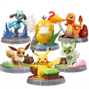 DIY Building Block Pikachu Eevee / Figura Azione Anime Collezionabile Bambini - Foto 1 di 7