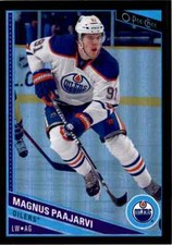 2013-14 O-PEE-CHEE RAINBOW BLACK MAGNUS PAAJARVI 082/100 EDMONTON OILERS #409