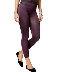 L57 First Looks Bosenberry Women's Geo Herringbone Seamless Skimmers Leggings - Foto 1 di 1
