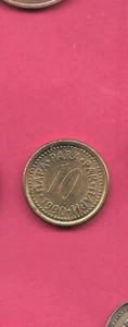 YUGOSLAVIA KM139 1990 UNCIRCULATED-UNC MINT-BU OLD VINTAGE 10 PARA COIN - Picture 1 of 1