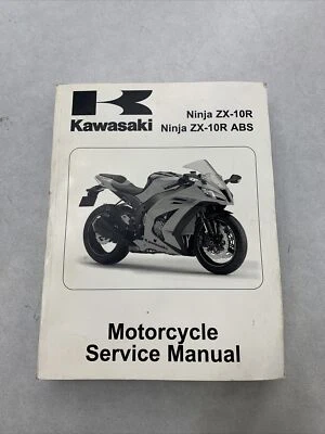 Kawasaki Ninja ZX-10R/ZX-10R 2011 ABS MOTOCICLETA MANUAL DE SERVICIO 99924-1443-32 Foto 1 de 4