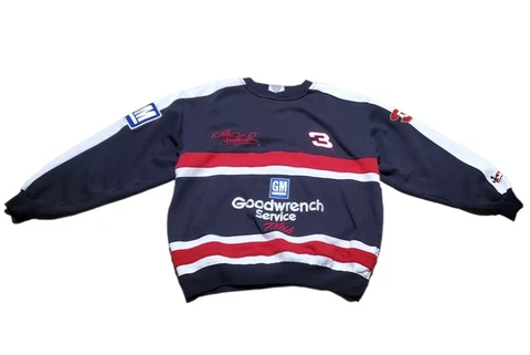 Vintage Chase Authentics Dale Earnhardt #3 Goodwrench GM Crewneck Sweatshirt L Cover