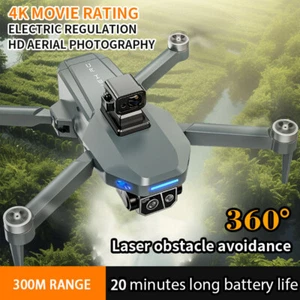 K30 RC Drone GPS 5G WIFI 4K HD Dual Camera Obstacle Avoidance FPV Quadcopter - Picture 1 of 19