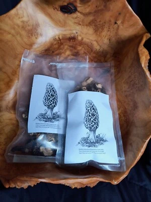 1 oz Dehydrated Morel mushroom  - Image 1 of 4