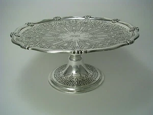 PERSIAN by TIFFANY & Co STERLING SILVER TAZZA ca1915 Mono "JGG" Excel Cond Rare! - Picture 1 of 12