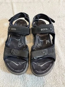 ECCO Mens Offroad Lite 3-Strap Flats Sandal Arch Support EU 40 US 9-9.5 - Picture 1 of 10