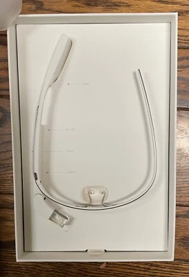 Google Glass Explorer Edition XE-C Nuevo Con Todos los Accesorios - Color Algodón Foto 1 de 4