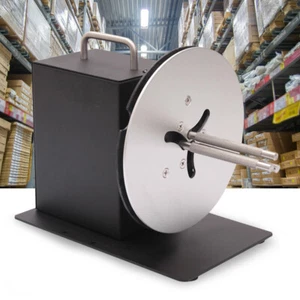 Automatic Label Rewinder Bar Code Tags Rewinding Machine Adjustable Core AU - Picture 1 of 9