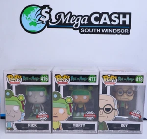POP! RICK & MORTY: BLIPS AND CHITZ RICK, MORTY & ROY 418 - Picture 1 of 21