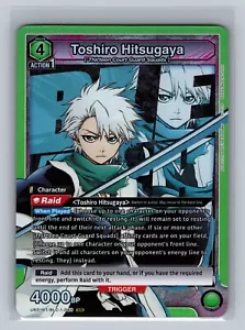 Toshiro Hitsugaya UE01BT/BLC-1-085 Union Arena TCG BLEACH SR ENGLISH FOIL - Picture 1 of 2