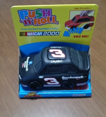 Nuevo ERTL Preescolar Push 'N Roll Dale Earnhardt Nascar 2000 Goodwrench #3 Chevy Foto 1 de 3