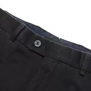 Pantalones Cortos Hiltl Nuevo con Banda Frontal Plano Dayne Bermudas Talla 33 EE. UU. en Mezcla de Algodón Azul Liso - Imagen 1 de 16