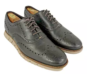 Cole Haan ZeroGrand Budapester Java Braun Leder Schuhe Oxford C25273 Herren Größe 12M - Bild 1 von 7