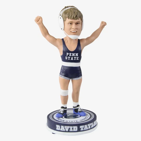 David Taylor Penn State Nittany Lions Wrestling Champion Bobblehead NCAA Cover