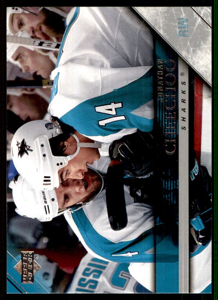 2005-06 Upper Deck Jonathan Cheechoo San Jose Sharks #156 - Image 1 of 2