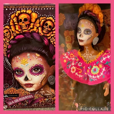 BARBIE  Day Of The Dead Collector's Signature NEW De Muertos Doll, 2021 MATTEL - Image 1 of 4