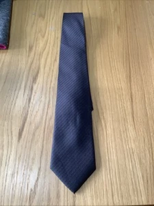 Daniel Hechter Paris Dark Grey 100% Silk tie Made In Italy - Picture 1 of 5