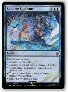 Sublime Epiphany (Surge Foil) Commander: Final Fantasy Foil MAGIC MTG CASI NUEVO - Imagen 1 de 1