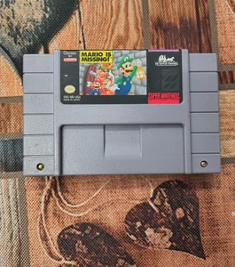 MARIO IS MISSING SNES OTTIME CONDIZIONI - Foto 1 di 3
