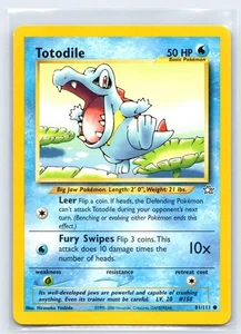 Pokemon Card - Totodile - Neo Genesis 81/111 - Picture 1 of 2