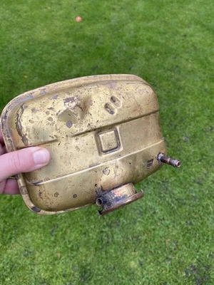 Vintage Brass Expansion Tank Old Classic car Part MG Aston AC BMC TR7 kit car  - Image 1 of 4