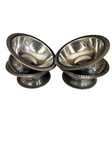 Vollrath Edelstahl Vintage Coupes Korea 11 x 4 Silber Dessertbecher - Bild 1 von 5