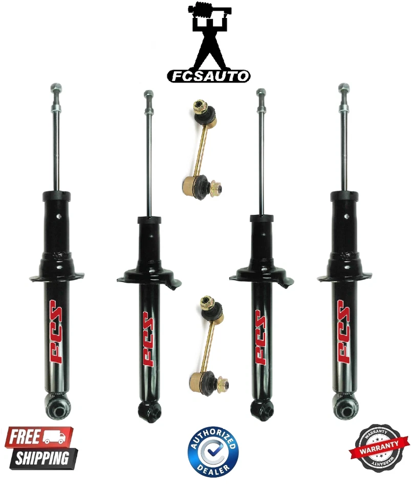 Conjunto completo de apoio de suspensão dianteiro e traseiro com barra oscilante compatível com 90-94 Lexus LS400 - Imagem 1 de 1