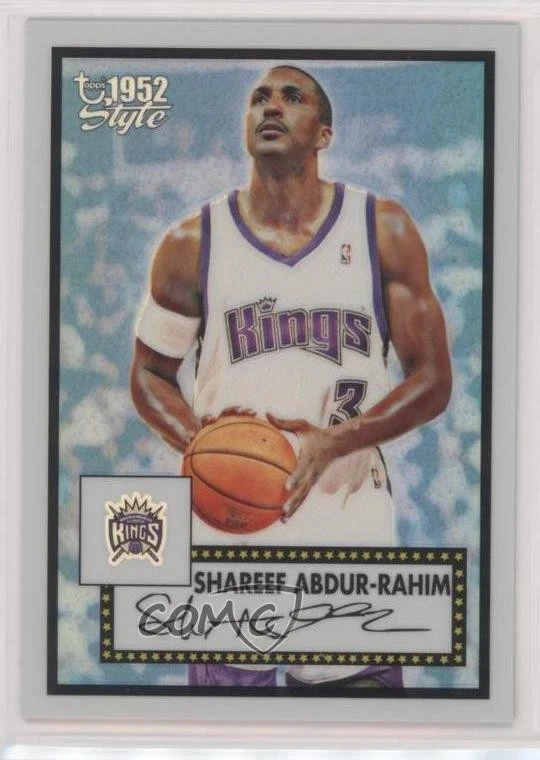 2005-06 Topps 1952 Style Chrome Refractor /299 Shareef Abdur-Rahim #66 - Image 1 of 2