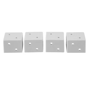 2X(1 Inch Blind Brackets White Profile Box Mounting Bracket Window Blinds9588 - Picture 1 of 8