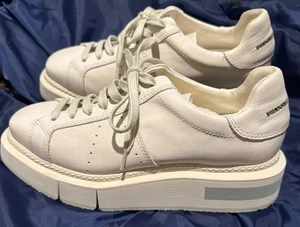 Paloma Barcelo Sneakers Size 38 Agen Napasoft Gesso Sole Org. $394 - Picture 1 of 14