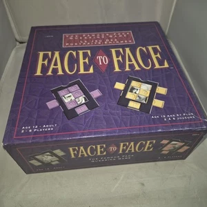 Face to Face Famous Face Guessing Board Game Donald Trump Card Kennedy Jefferson - Bild 1 von 12
