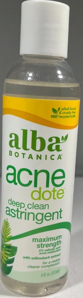 Alba Botanica Acne Dote Deep Clean Astringent Maximum Strength, 6 oz. - Image 1 of 2