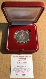 Coffret Monaco 2014 10 euros Hercule, 3.000 exemplaires - Foto 1 di 4