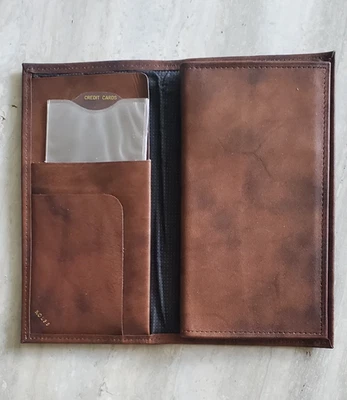 Carteira Rolfs Vintage Couro de Vaca Longa Marrom Feminina - Imagem 1 de 4