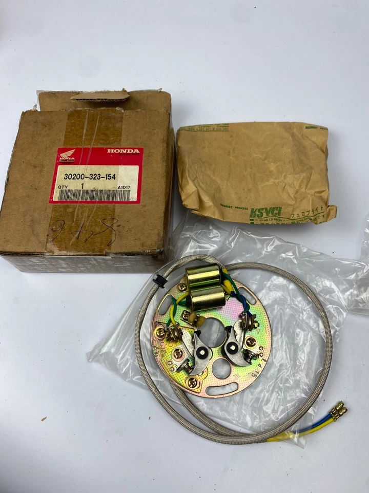 Точечная пластина в сборе для Honda CB500 CB550 CB750 NOS P/N 30200-323-154 - Изображение 1 из 4