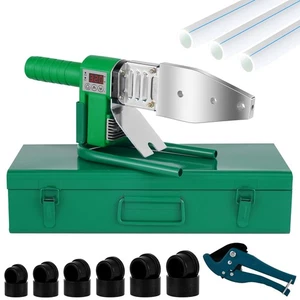 Soldador de tubería de agua de plástico 110 V herramienta de soldadura de tubería de plástico PP/PP-R/PE/PP-C tubo... - Imagen 1 de 7