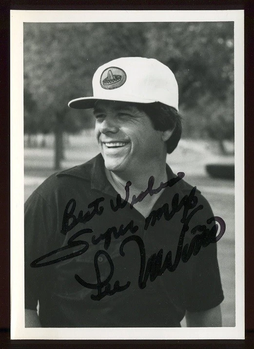 Foto de golfista vintage firmada por LEE TREVINO PGA autografiada 5x7 Foto 1 de 1