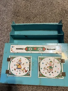 Cuccia di latta vintage anni '50 Wolverine bambino - Foto 1 di 14