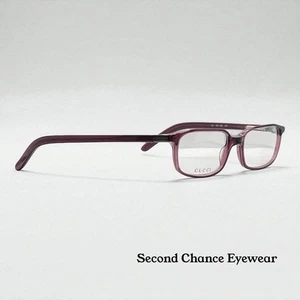 Gucci GG1182 6JT VINTAGE Burgundy Optical Frame-Deadstock-Made in Italy-UNWORN - Picture 1 of 10