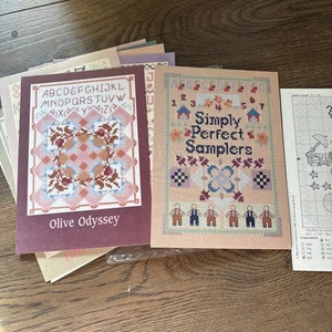 Meredith Corporation 1990 Cross Stitch Alphabet Patterns Fall Baby Spring Summer - Picture 1 of 8