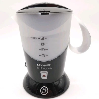 Máquina de chocolate caliente Mr. Coffee Café 32 oz mezcladora negra un toque BVMC-HC5 Foto 1 de 4