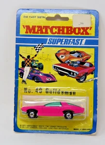 Matchbox Lesney Superfast 40 Guildsman Windows 1971 NOS New on card Rare VHTF - Picture 1 of 5