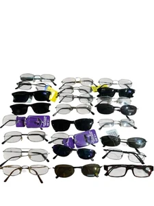 24 Lese- & Sonnenbrillen verschiedene Stile Leser gemischte Stärken - Bild 1 von 4