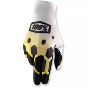 100% Celium Glove black yellow Motocross Handschuhe - Picture 1 of 1