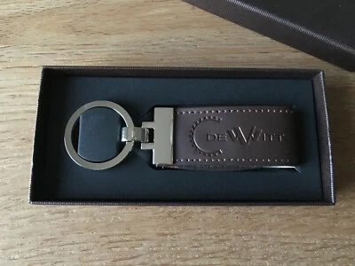 New - Dewitt Key Chain - With Pendrive - Steel And Leather - Image 1 of 4
