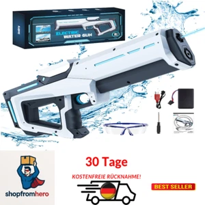 Elektrischer Wasserschlauch für Kinder & Erwachsene | Wasserpistole, Akku-bet... - Bild 1 von 8