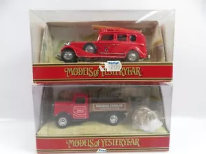 Matchbox Models of Yesteryear Y-61 + Y-63 Delivery Truck / Fire Engine #9072 - Bild 1 von 4