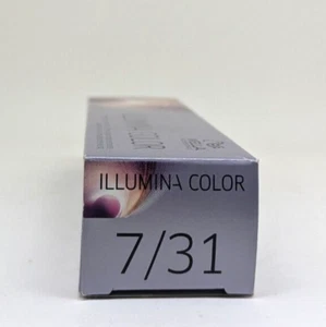 Wella Professional Illumina Color 7,31 Biondo Medio Dorato Cenere 60 ml - Foto 1 di 3