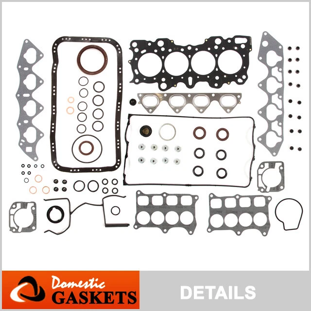 Fits 92-01 Honda Civic Acura Integra 1.6-1.8 DOHC Full Gasket Set B16A2 B16A3 - Image 1 of 4